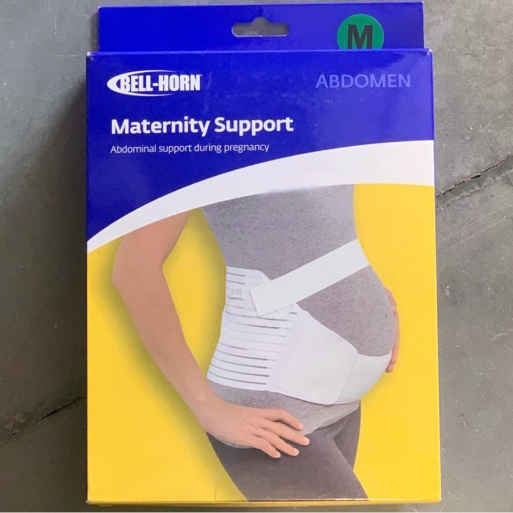 Bell-Horn Maternity Support Belt, Medium (Dress Size: 7-16)